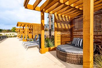 Sundeck & private cabanas
